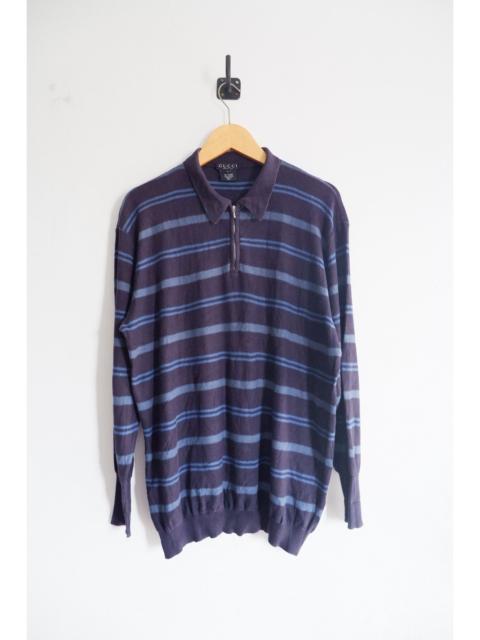 GUCCI Vintage GUCCI By Tom Ford Striped Knit Wear