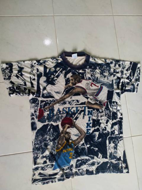 Nike Vintage Rare Nike Basketball full print t-shirt