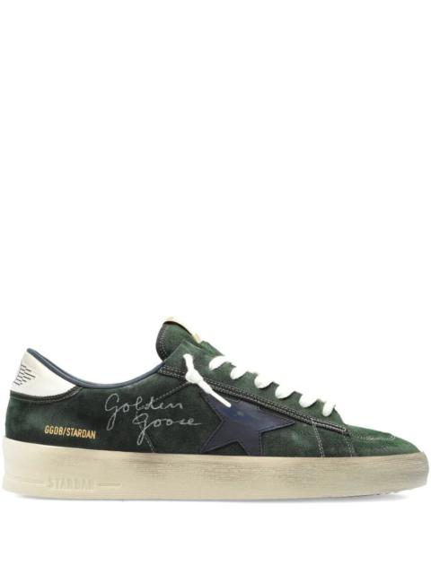 Golden Goose Golden Goose Men Stardan Suede Sneakers With Nappa Leather Star And Signature Detail