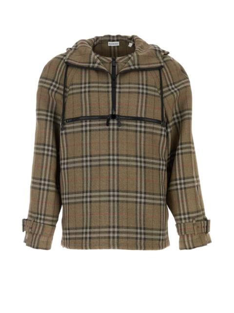 Burberry Burberry Men Embroidered Viscose Blend Sweatshirt
