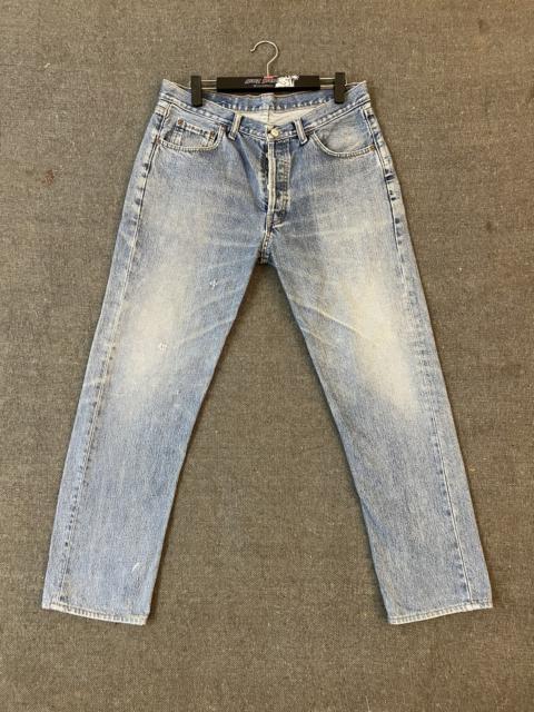 Other Designers Distressed Denim - Vintage 90s Faded Distressed Levi’s 501 Jeans