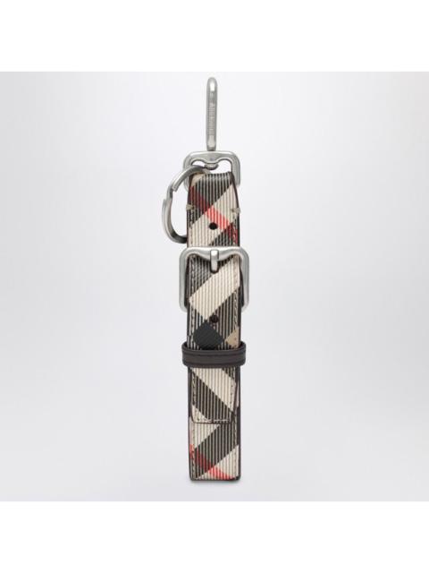 Burberry Burberry Beige Check Keychain Men