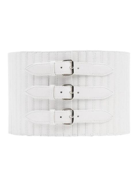 Alaïa Ribbed Stretch Corset Belt