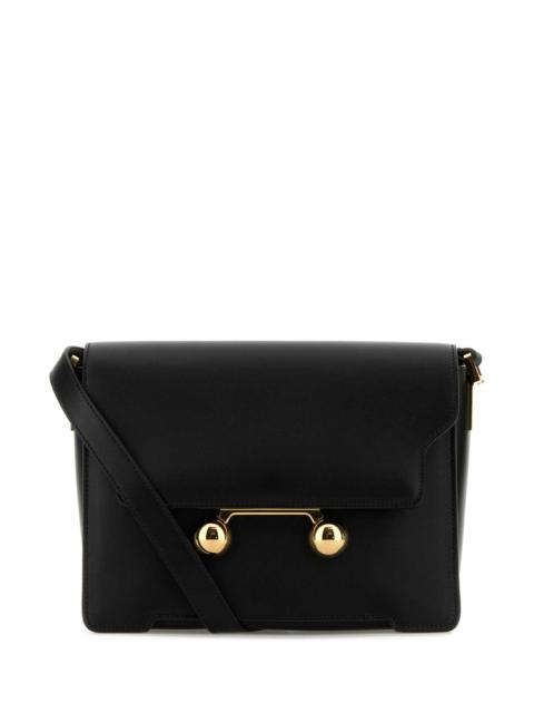 Marni Marni Women Black Leather Medium Trunkaroo Crossbody Bag