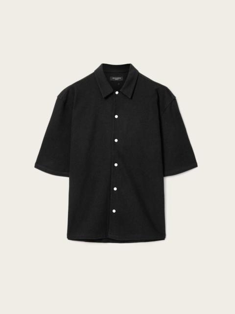 ALLSAINTS STALLONE OVERSIZED SHORT SLEEVE SHIRT
