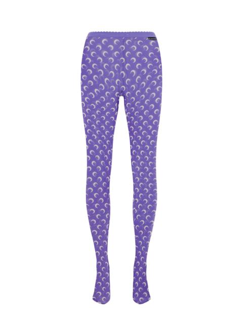 Marine Serre Recycled Moon Mesh Tights