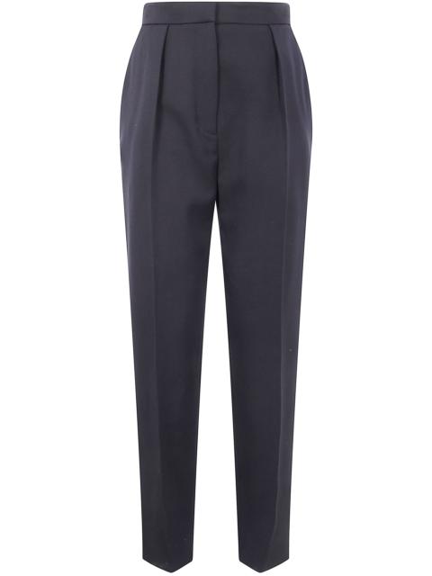 Balmain Balmain Women High Waist Tailored Grain De Poudre Pants