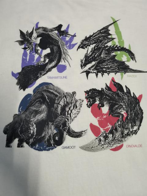 Other Designers The Game - Monster Hunter Japan Game Anime Tee Nintendo Bleach Eva