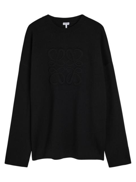 Loewe Loewe Anagram Wool-blend Sweatshirt