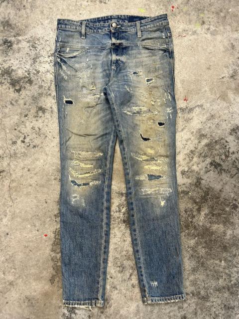 Other Designers CLOSED × Marithe + Francois Girbaud - Closed Ripped Jeans Blush Denim