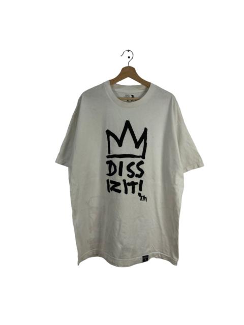 Other Designers Japanese Brand - VERY RARE DISSIZITI TEE BIG LOGO USA MADE PUNK STYLE DESIGN