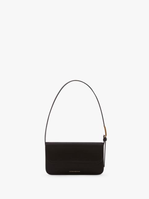Victoria Beckham Dorian Pocket Bag In Black Satin