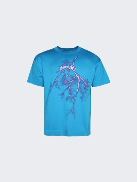 Givenchy Boxy Short Sleeve Tee Bright Blue