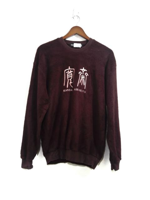 Other Designers Kansai Yamamoto - Kansai Man Fleece Sweatshirt Iconic Japanese Design 13