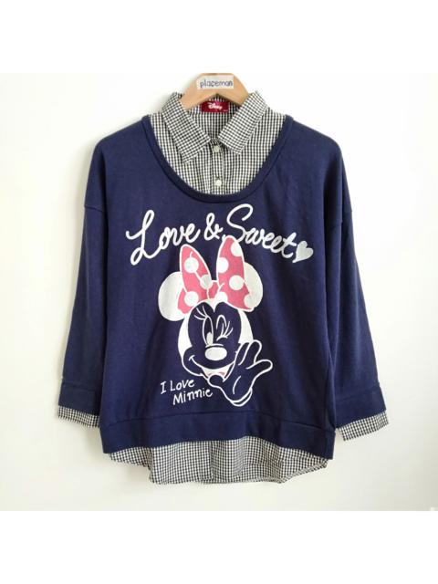 Other Designers Vintage - Mickey mouse minnie mouse nice design sweatshirt