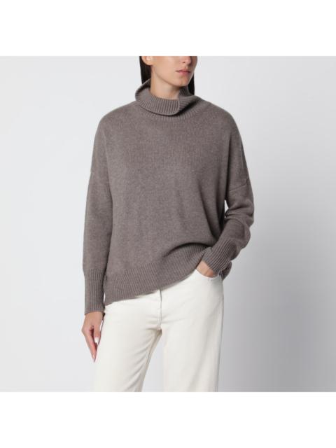 LISA YANG Lisa Yang Turtleneck Sweater Heidi In Truffle Cashmere Women