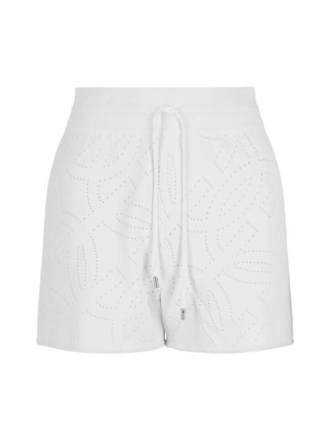 FERRAGAMO Ferragamo Gancini Pattern Drawstring Short