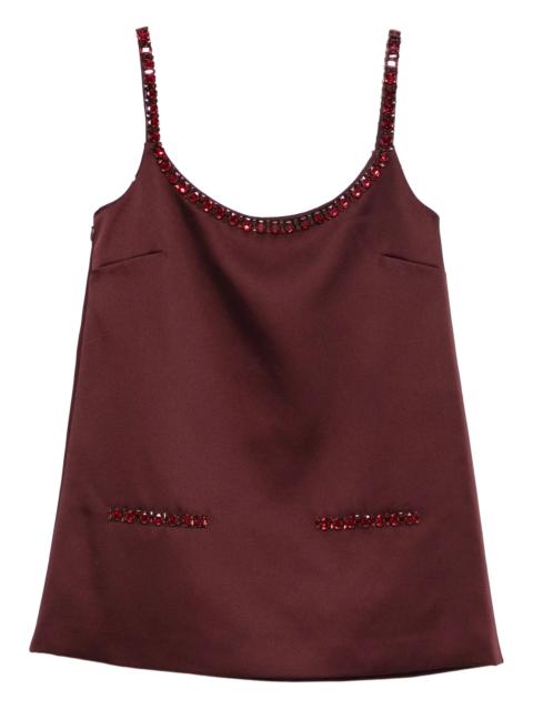 RETROFÊTE Reilly embellished mini dress