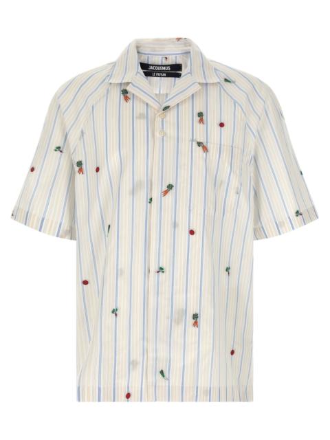 JACQUEMUS Jacquemus Men 'La Chemise Romarin' Shirt