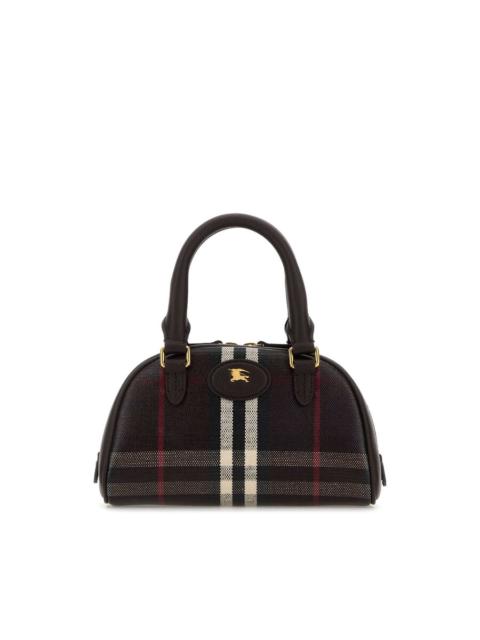 Burberry Burberry Printed Canvas Mini Highlands Handbag