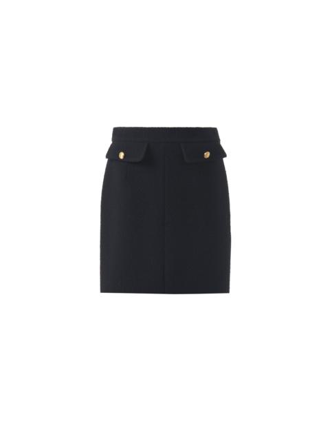 Chloé KNEE-LENGTH SKIRT IN WOOL BOUCLETTE