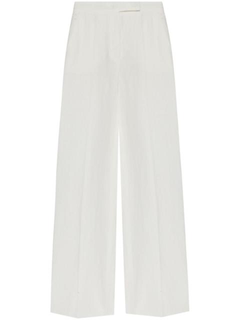 Max Mara Max Mara Women Linen Wide-Leg Trousers