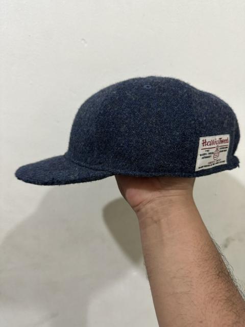Vintage - VTG Harris Tweed X COEN Fitted Wool Hat Size 57-60cm