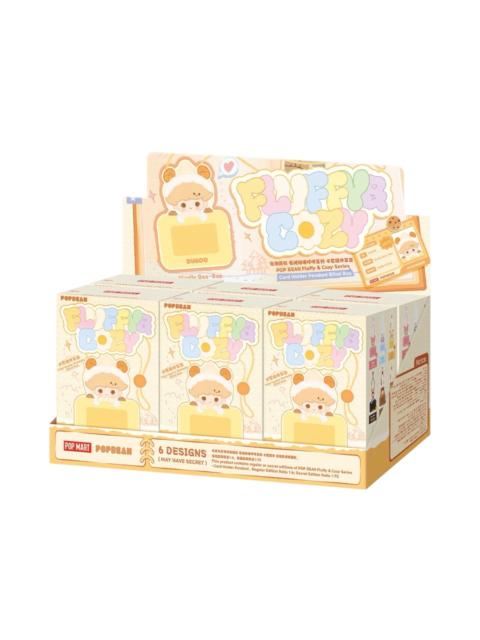 POP MART Pop Mart POP BEAN Fluffy & Cozy Series Card Holder Pendant Sealed Case (6 Blind Box)