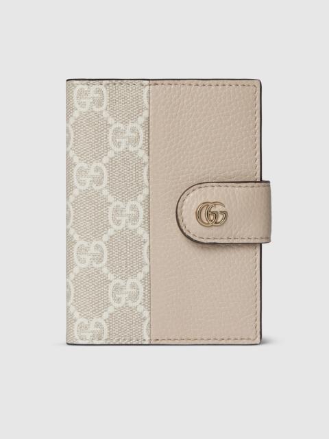 GUCCI Bi-color GG Marmont card case