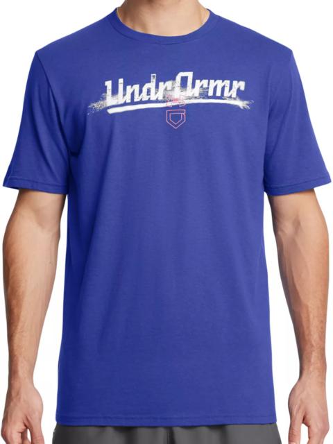 Under Armour Under Armour Men's Baseball Script Short Sleeve T-Shirt