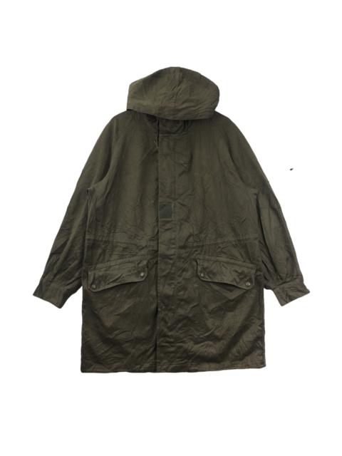 Other Designers Vintage - Vtg 1985 WAREIN FLERS MILITARY Army Trench Coat Jacket Parka