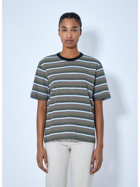 Marni Marni Women Striped Crewneck T-Shirt