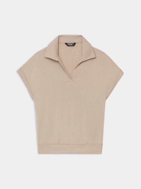 SPLITS59 Evie Fleece Sleeveless Polo