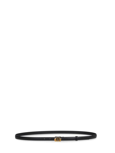 Valentino Valentino Garavani Men Black Valentino Garavani Vlogo Signature Belt