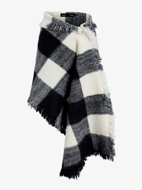 Proenza Schouler Kai Skirt in Brushed Glenplaid Knit