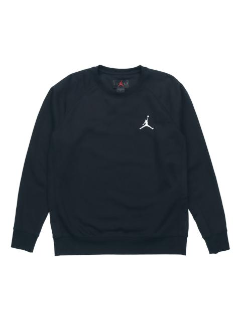 Jordan Air Jordan Fleece Lined Stay Warm Sports Round Neck Pullover Black DC6716-010