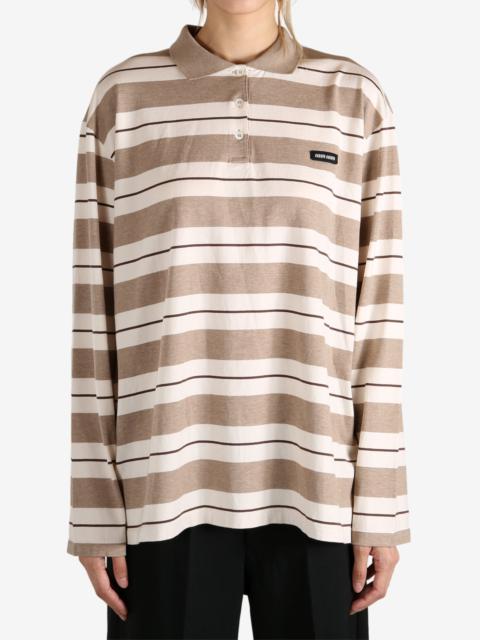 Miu Miu MIU MIU - Women Jersey Polo Shirt