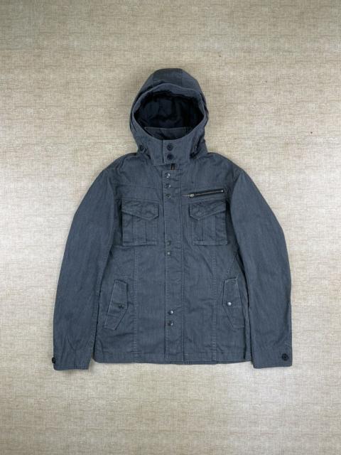 Other Designers Michel Klein × Vintage - Vintage Michel Klein Luxury Brand Multipocket Hoodie Jacket