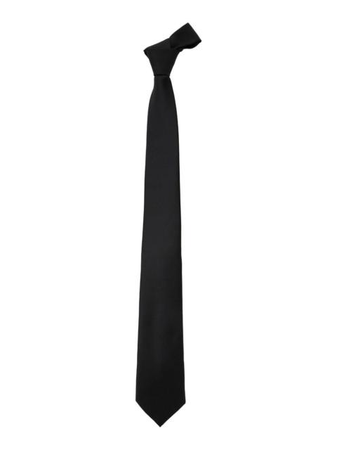 Other Designers Tagliatore Men Black Classic Tie In Fabric Man