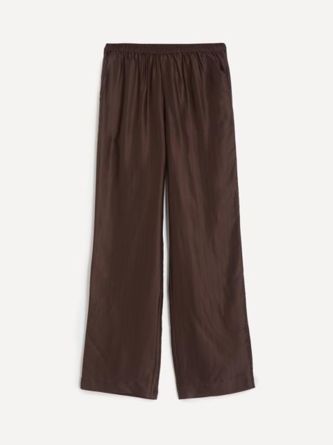 Loulou de Saison Kadala Silk-Blend Trousers