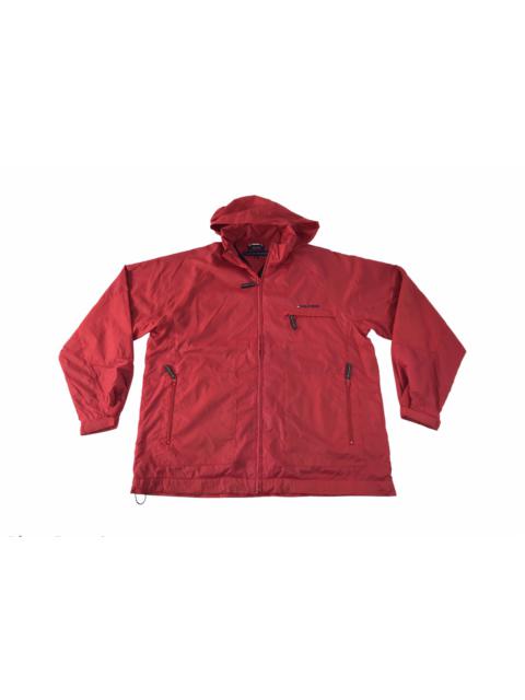 Other Designers Vintage - Tommy Hilfiger Windbreaker Red Jacket Zipper Style