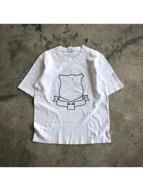 NUMBER (N)INE Shield Bullet Hole Design T-Shirt