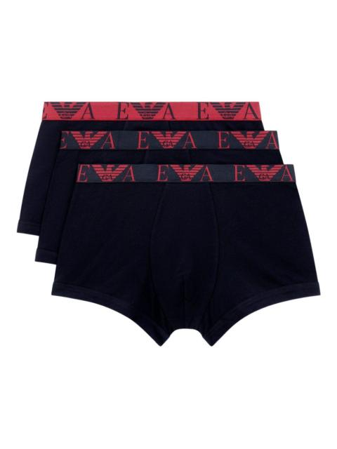 EMPORIO ARMANI Logo Boxers - 3 Pack