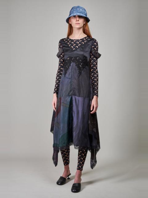 Marine Serre Regenerated Silk Scarves Nuisette Dress