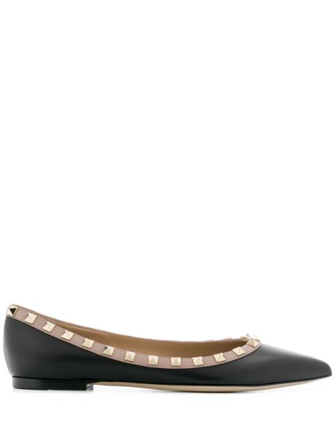 Valentino Valentino Garavani Women Rockstud Leather Ballets