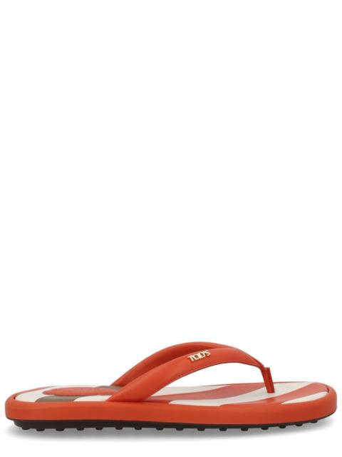 Tod's Tod's Women Sandalo Infradito Con Logo