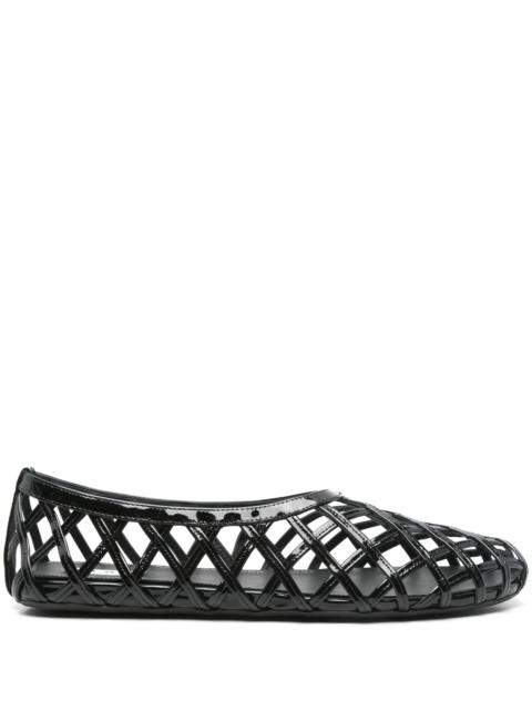 Alaïa leather ballet flats