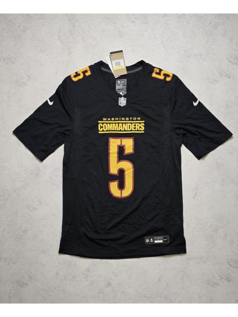 Nike Jayden Daniels #5 Commanders Nike Black Game Jersey