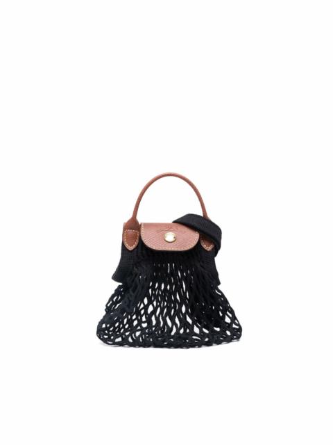 Longchamp `Le Pliage Filet` Extra Small Mesh Bag