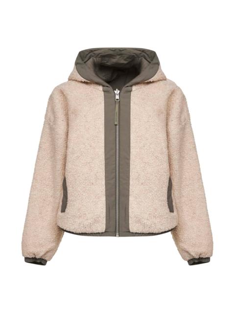 Canada Goose Canada Goose Women Beige Fleece Alberni Reversible Bomber Jacket